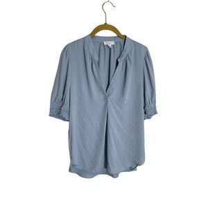 Anthropologie Current Air Light Blue Blouse XS